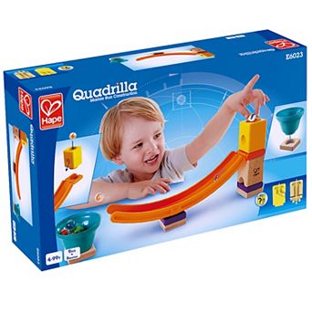 Hape Quadrilla Mega Skatepark Marble Run Construction Wooden Ramp Toy