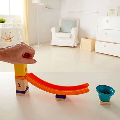 Hape Quadrilla Mega Skatepark Marble Run Construction Wooden Ramp Toy