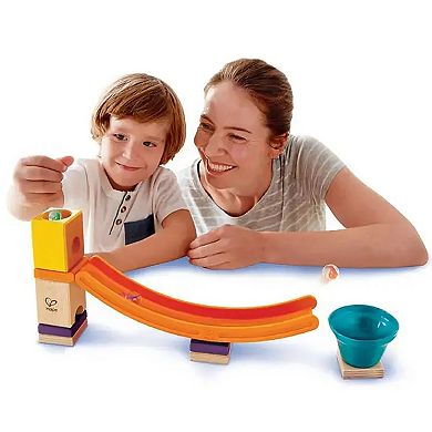 Hape Quadrilla Mega Skatepark Marble Run Construction Wooden Ramp Toy