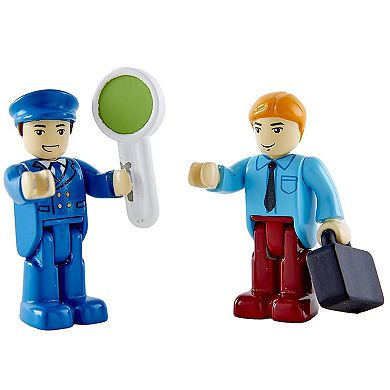 Hape 3-Piece Intercity Train Wooden Toy Set