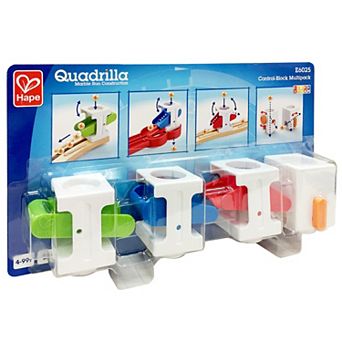 Hape Quadrilla Marble Run Construction Control Block Multipack