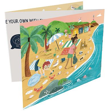 Hape Ocean Friends 48-Piece Puzzle With 12 Story Telling Tiles