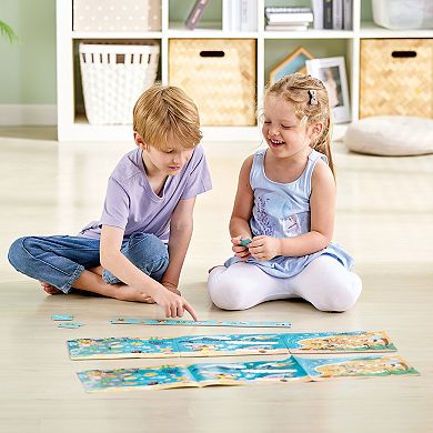 Hape Ocean Friends 48-Piece Puzzle With 12 Story Telling Tiles