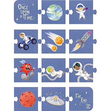 Hape Space Adventure 3-in-1 48-Piece Puzzle
