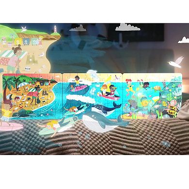 Hape Space Adventure 3-in-1 48-Piece Puzzle