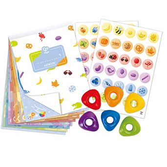 Hape Crayon Coloring Animal & Nature Theme 18 pc Art Set