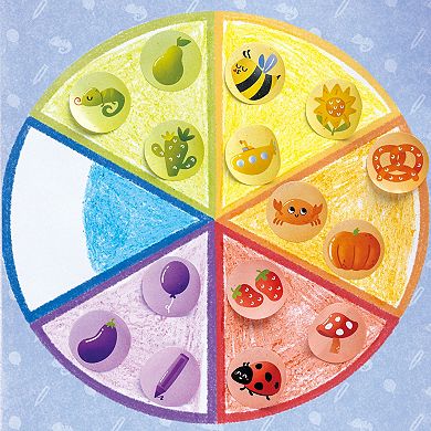 Hape Crayon Coloring Animal & Nature Theme 18-Piece Art Set