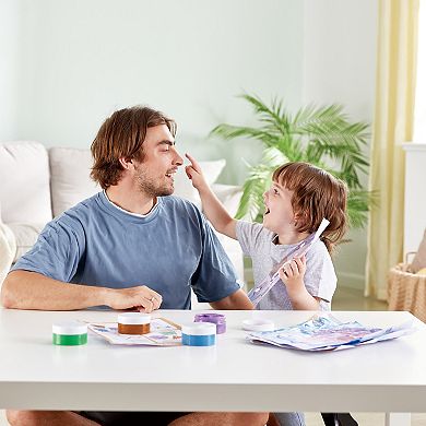 Hape Finger Painting Animal & Nature Theme 16-Piece Art Set