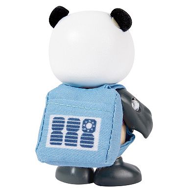 Hape Sam & Pam 10-Piece Panda Articulated Figurine Toy Set