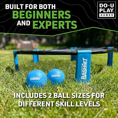 Hape Bash-Net Volleyball & Bouncing Trampoline Game Set