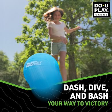 Hape Bash-Net Volleyball & Bouncing Trampoline Game Set