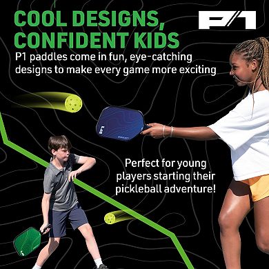 Hape 2-Player Pickleball Starter Kit with Wooden Paddles