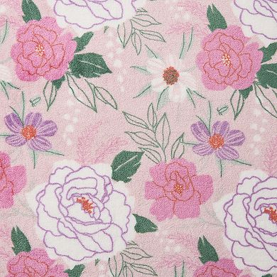 Hallmark Flourished Love Plush Throw Blanket