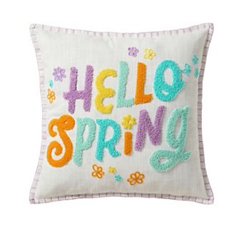 Hallmark Hello Spring Decorative Throw Pillow