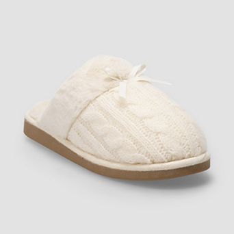 Sonoma Goods For Life® Sweater Women's Scuff Slipper
