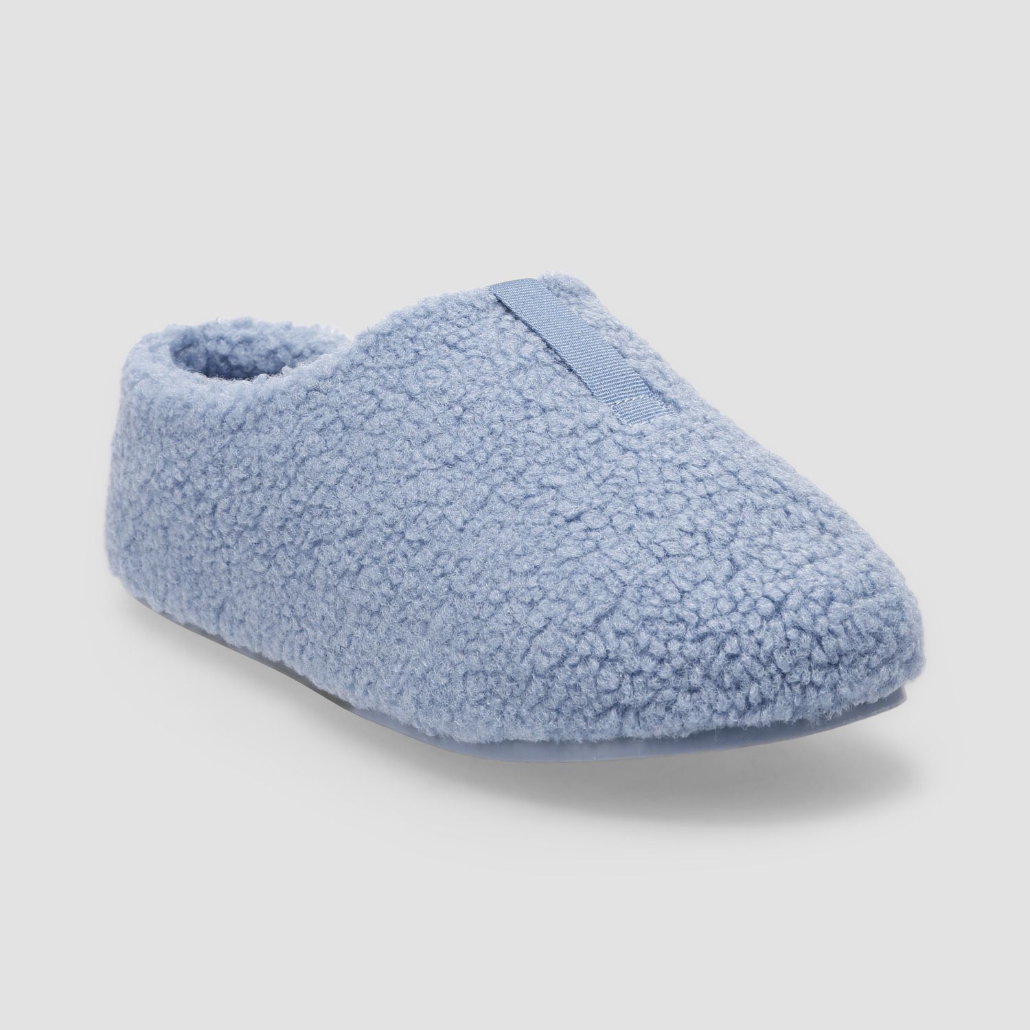 Женские тапочки LC Lauren Conrad Umbra Sherpa Slip-On Clog Slippers, цвет: Синий — фото 1