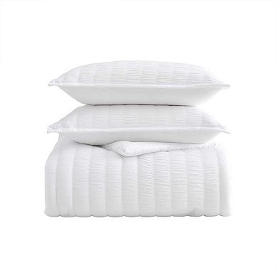 Laura Ashley Bonnie Seersucker Comforter Set