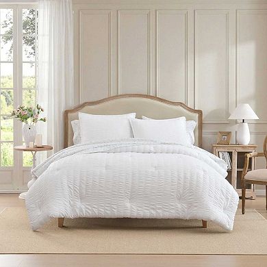 Laura Ashley Bonnie Seersucker Comforter Set