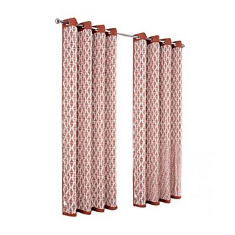 100% Polyester 190 GSM Justice Reversible Blackout Grommet With 1.5 Rod Diameter Curtain Panel