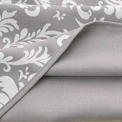 100% Polyester 190 GSM Cressida Reversible Blackout Grommet With 1.5 Rod Diameter Curtain Panel