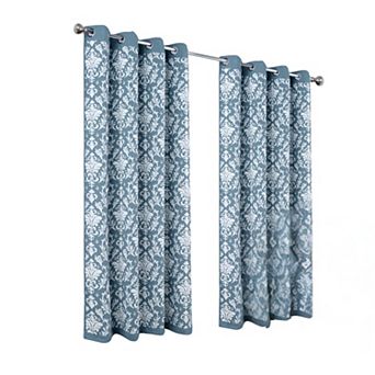 100% Polyester 190 GSM Cressida Reversible Blackout Grommet With 1.5 Rod Diameter Curtain Panel