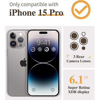 Entronix Magnetic Case for iPhone - Clear Back with Soft Matte Frame