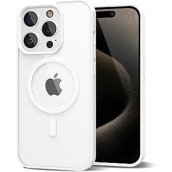 Entronix Magnetic Case for iPhone - Clear Back with Soft Matte Frame