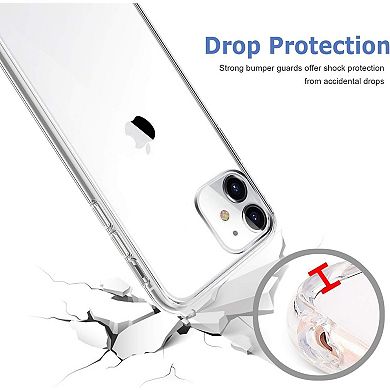 Entronix Clear Hard Back Case for iPhone 12 Mini - Ultimate Protection and Style