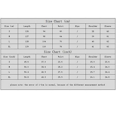 Women's long sleeved shirt skirt with lotus leaf edge skirt