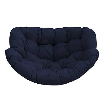 Outdoor Papasan Rocking Chair Cushion, 6.3'' Patio Egg Chair Cushion for Porch, Garden, Balcony