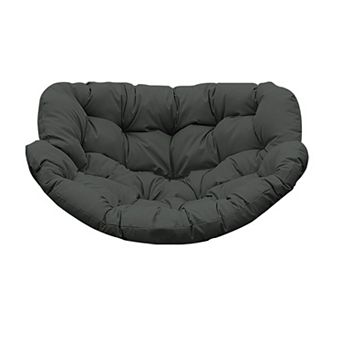 Outdoor Papasan Rocking Chair Cushion, 6.3'' Patio Egg Chair Cushion for Porch, Garden, Balcony