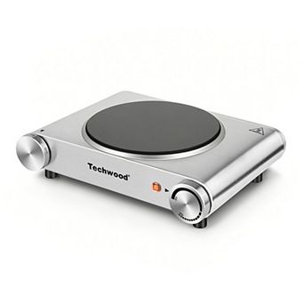 1200W Electric Cooktops with Infrared Ceramic Single Hot Plate, Portable & Lightweight, 120V