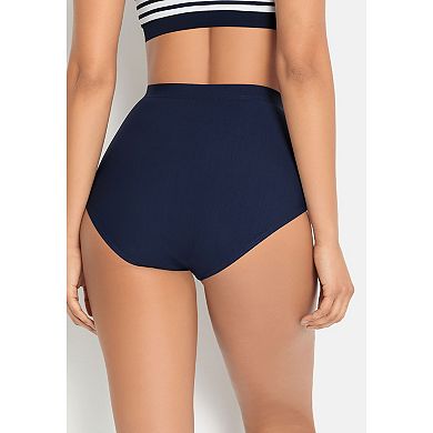 Lascana Women's Shaping High Waisted Bikini Bottom
