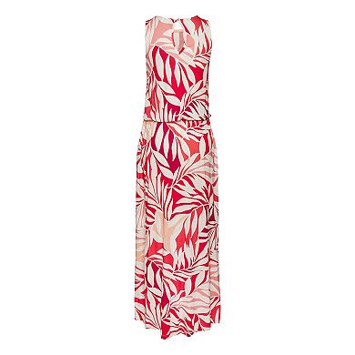 Lascana Women's Side Slit Maxi Dress