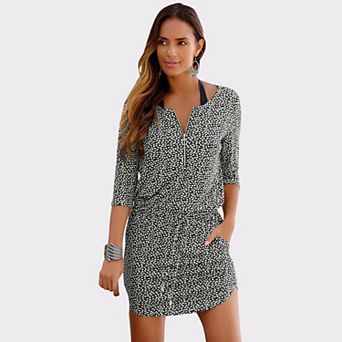 Lascana Women's Zip Detail Dress