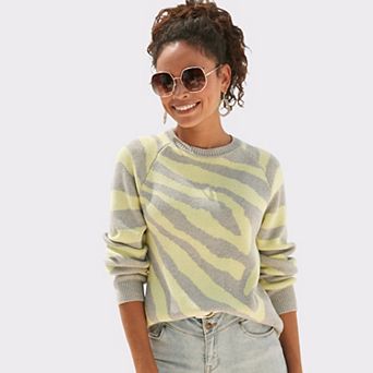 Lascana Women's Zebra Print Sweater