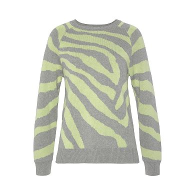 Lascana Women's Zebra Print Sweater