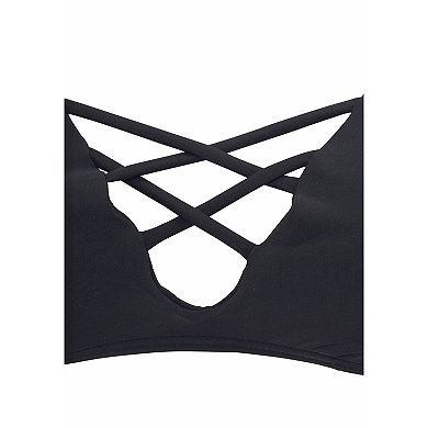 Lascana Women's Strappy Triangle Bikini Top