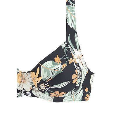 Lascana Women's Tropical Print Underwire Bikini Top