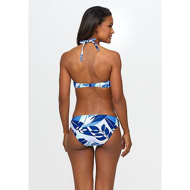 Lascana Women's Tropical Print Bandeau Bikini Top