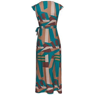 Lascana Women's Wrap Maxi Dress