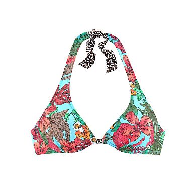 Lascana Women's Tropical Underwire Bikini Top
