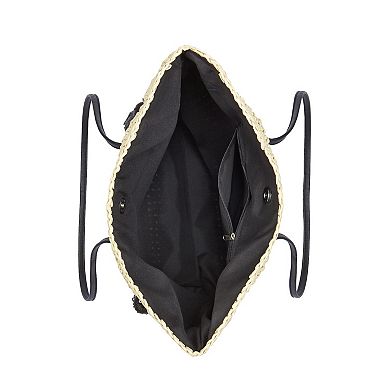 Lascana Women's Tassel Raffia Handbag