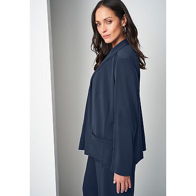 Jessica London Women's Plus Size Belted 4-Piece Stretch Knit Wardrober