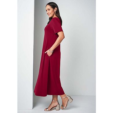 Jessica London Women's Plus Size Belted 4-Piece Stretch Knit Wardrober