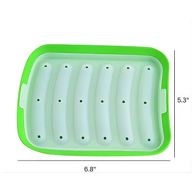 Silicone Sausage Maker Mold with Lid