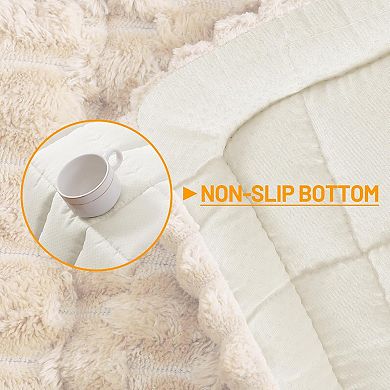Couch Covers for Dogs Washable, Non Slip Soft Pet Couch Covers for Sofa Sectional, Cream 27.6" x 59"