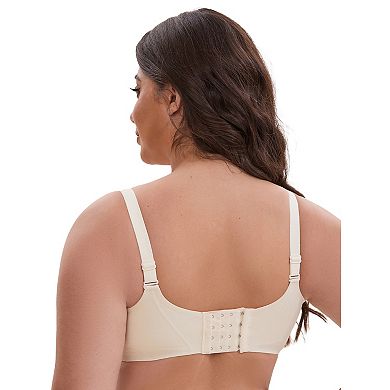 Women's Wireless Deep V-Neck Push Up Minimizers Adjustable Spaghetti Straps No Show Soft Bras
