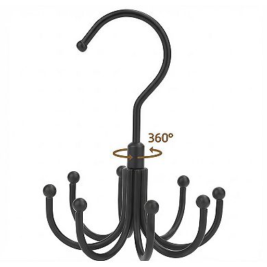 2-Pack Rotatable Tank Top & Bra Organizer Metal Space Saving Closet Holder