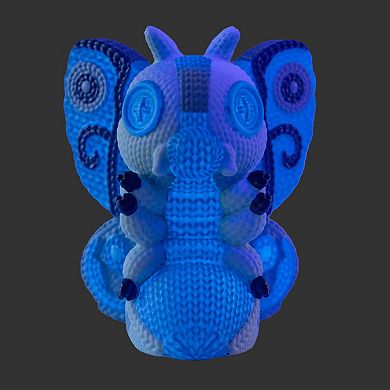 Handmade by Robots - Godzilla - Mothra #341 (Lunar Glow in the Dark)